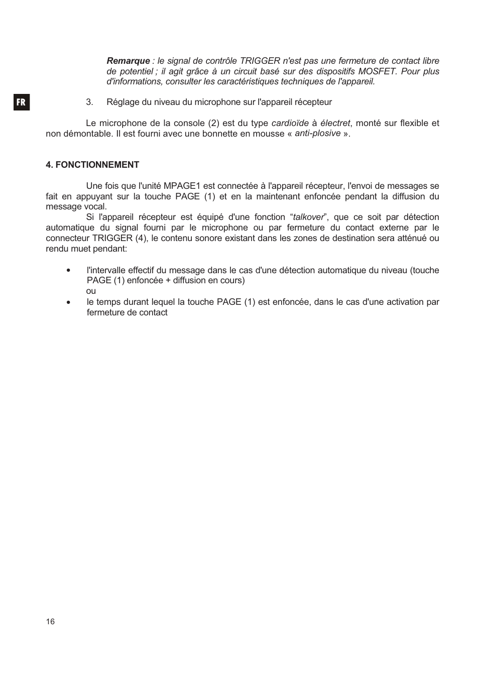 Ecler MPAGE1 User Manual | Page 16 / 24