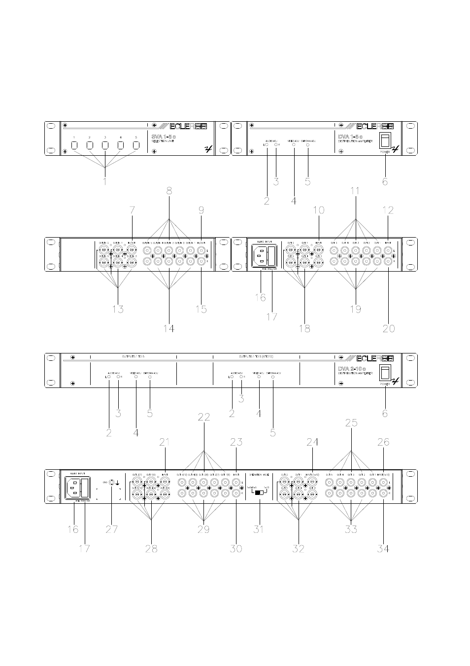 Ecler SVA1-5 User Manual | Page 24 / 26