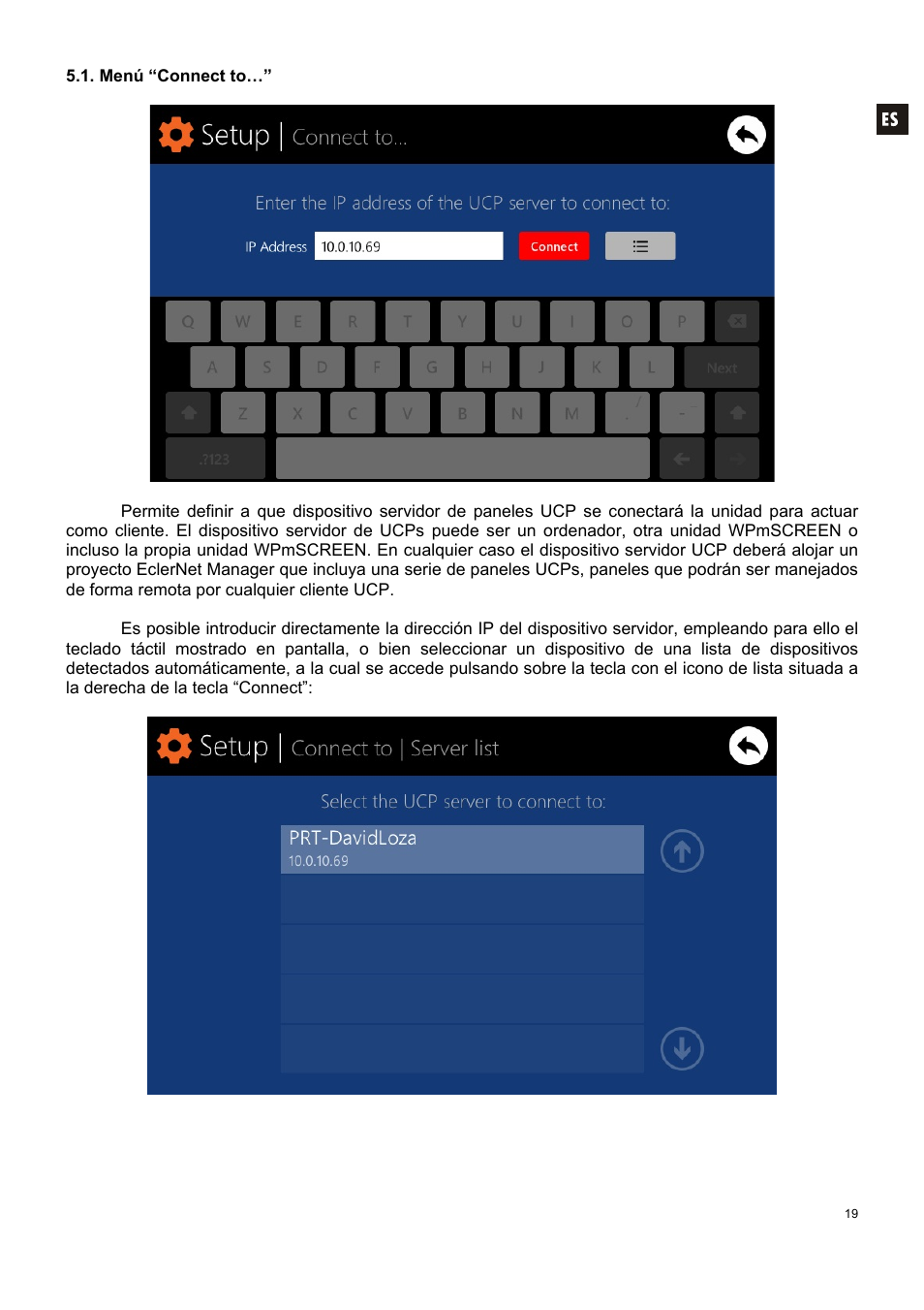 Ecler WPmSCREEN User Manual | Page 19 / 28