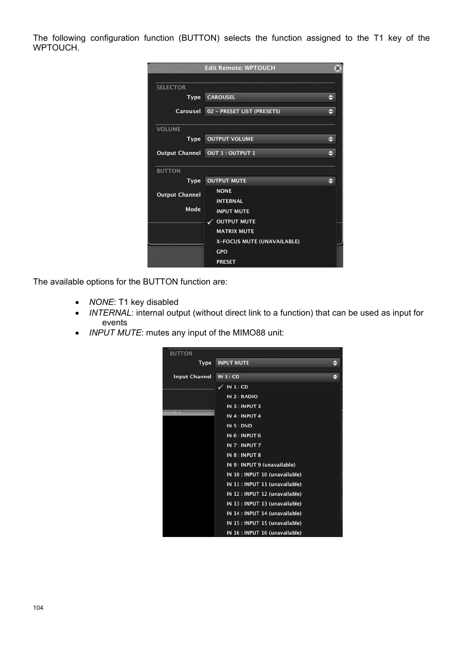 Ecler ECLERNET MANAGER User Manual | Page 104 / 208