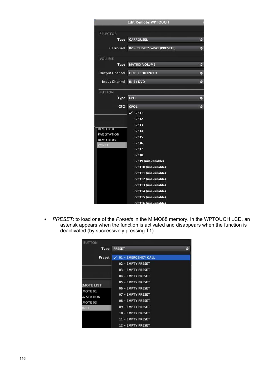 Ecler ECLERNET MANAGER User Manual | Page 116 / 208