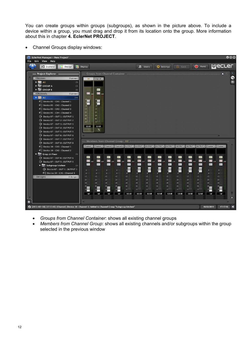 Ecler ECLERNET MANAGER User Manual | Page 12 / 208