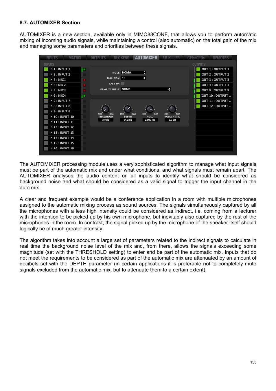 Ecler ECLERNET MANAGER User Manual | Page 153 / 208