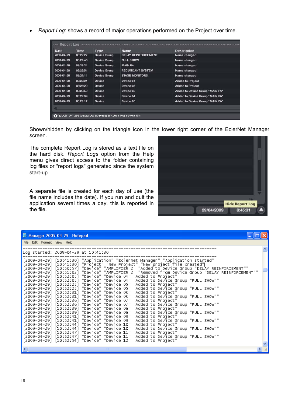 Ecler ECLERNET MANAGER User Manual | Page 16 / 208