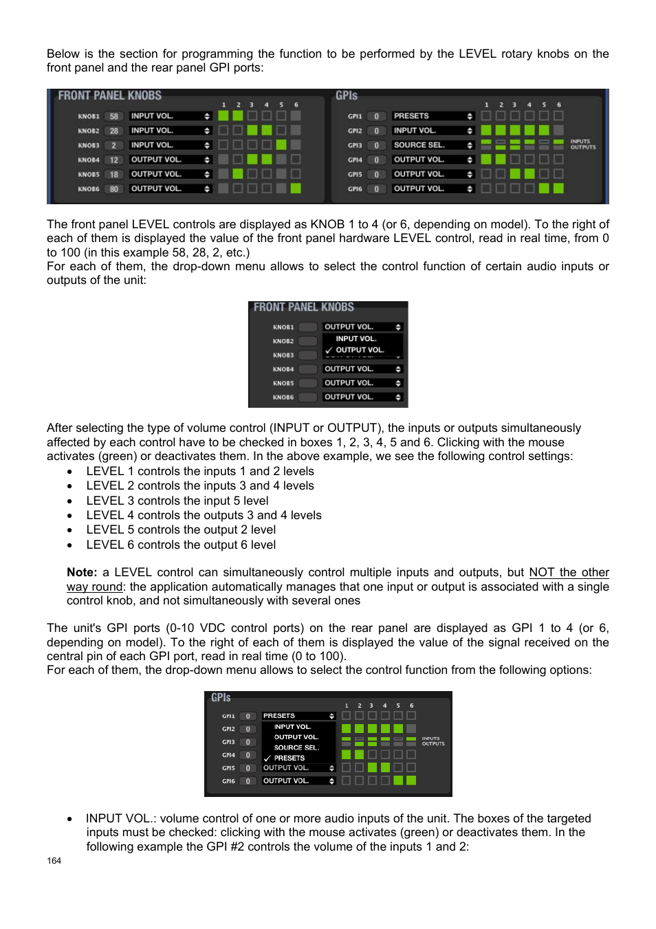 Ecler ECLERNET MANAGER User Manual | Page 164 / 208