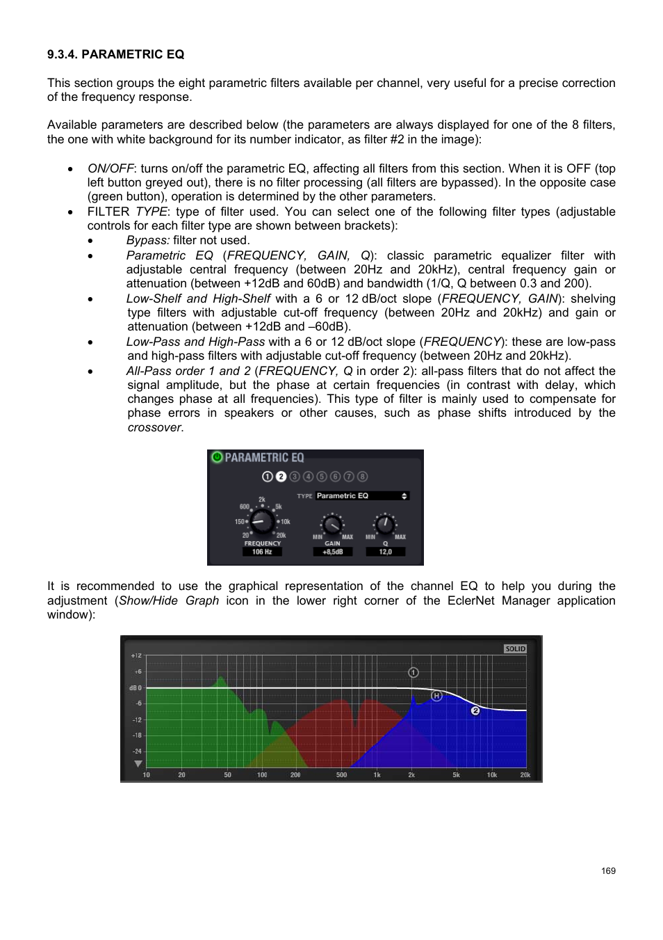 Ecler ECLERNET MANAGER User Manual | Page 169 / 208