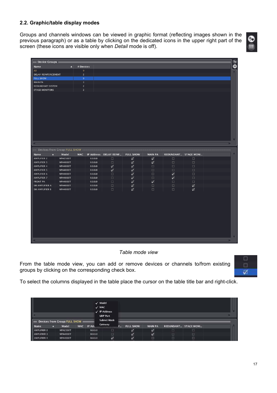 Ecler ECLERNET MANAGER User Manual | Page 17 / 208