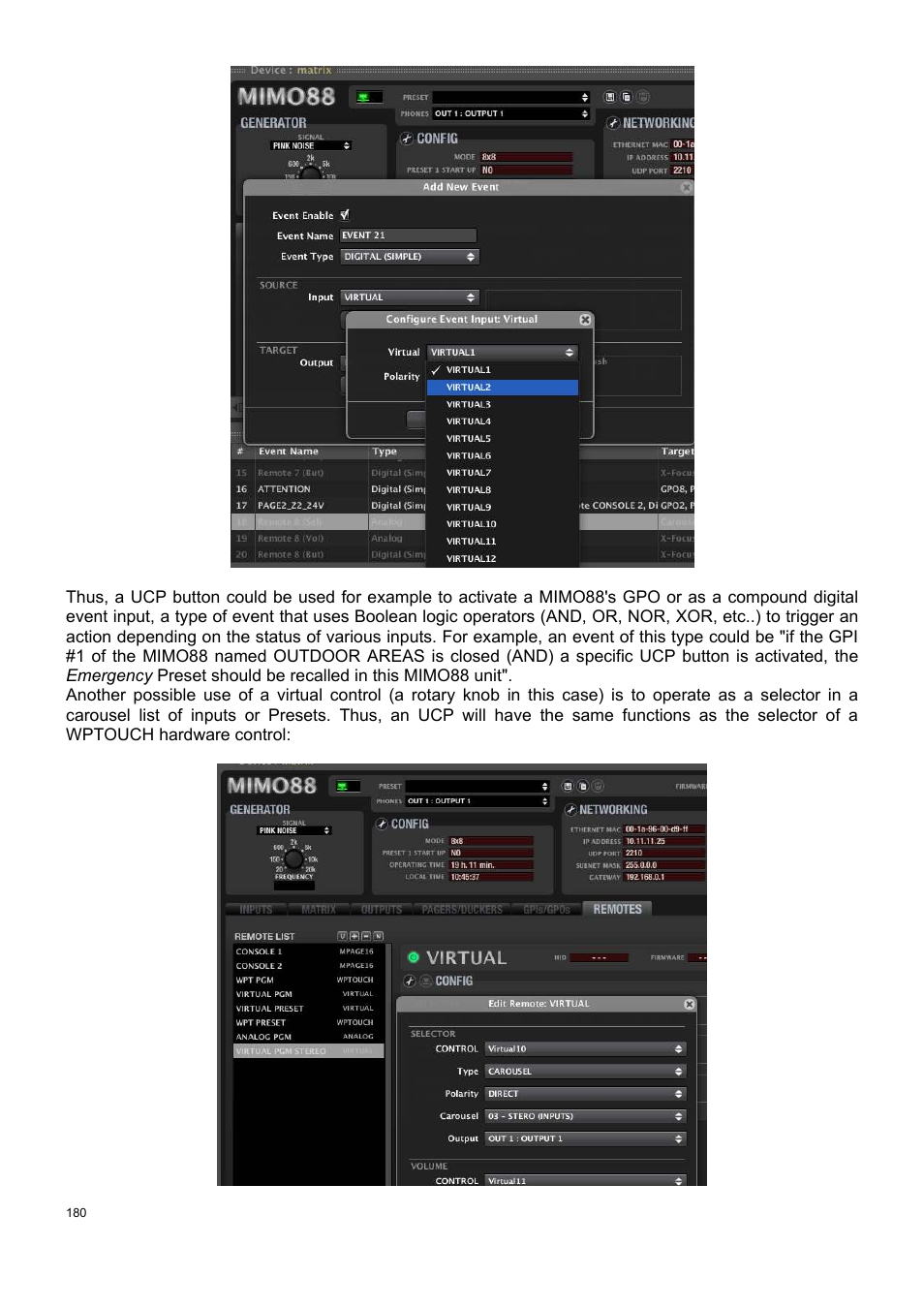 Ecler ECLERNET MANAGER User Manual | Page 180 / 208