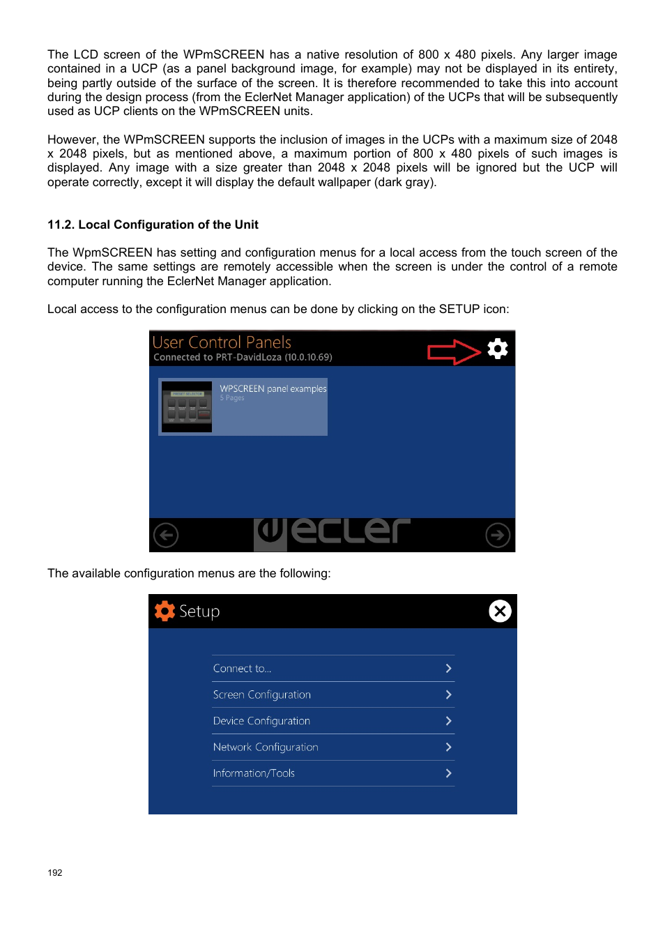 Ecler ECLERNET MANAGER User Manual | Page 192 / 208