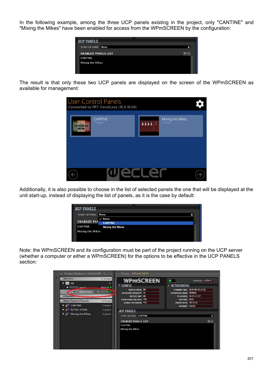 Ecler ECLERNET MANAGER User Manual | Page 201 / 208