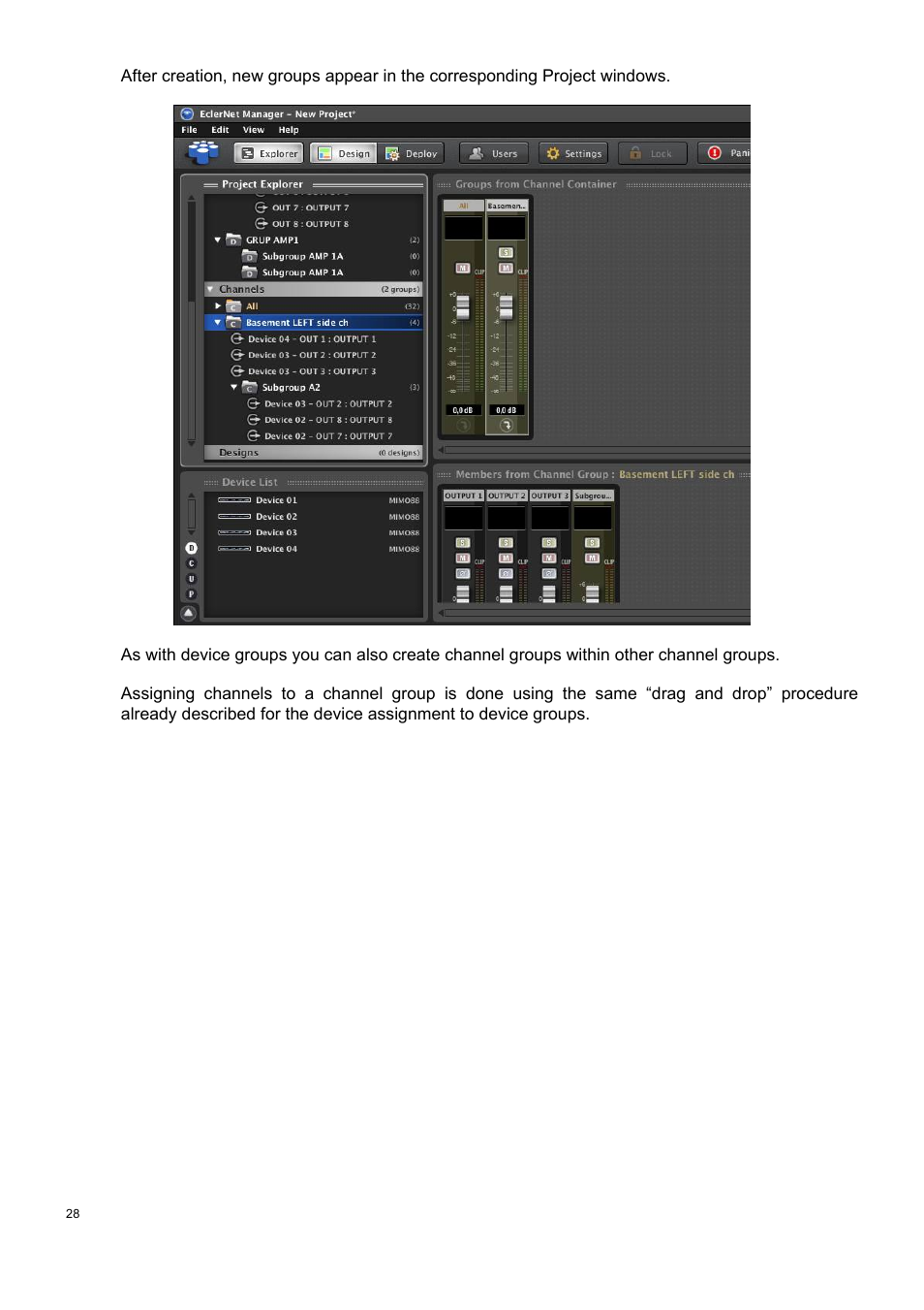 Ecler ECLERNET MANAGER User Manual | Page 28 / 208