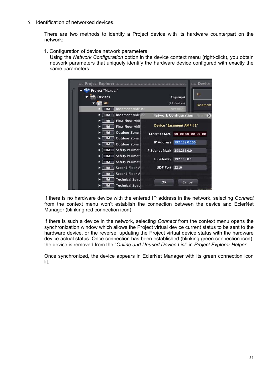 Ecler ECLERNET MANAGER User Manual | Page 31 / 208