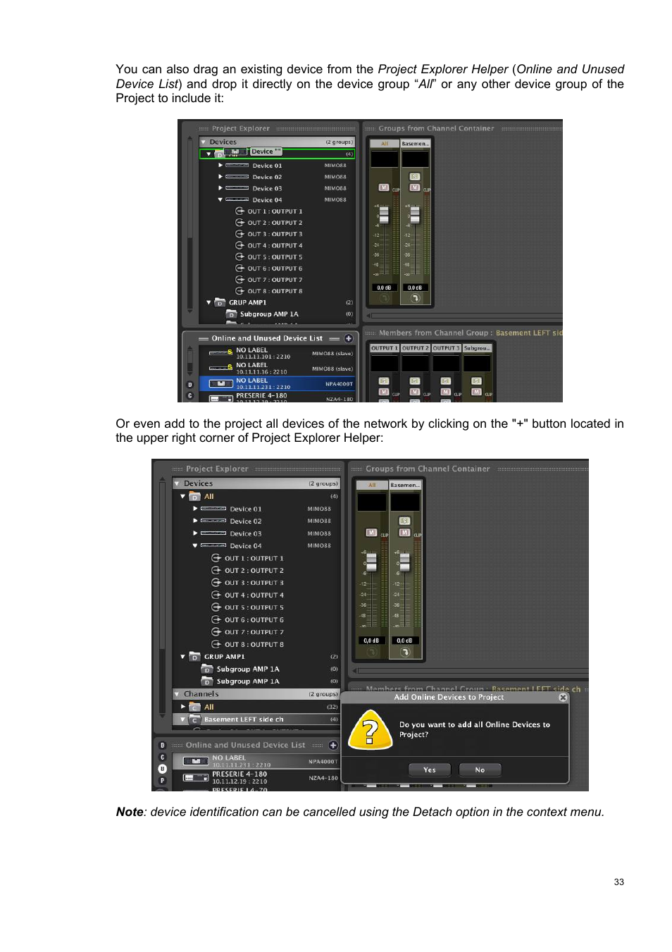 Ecler ECLERNET MANAGER User Manual | Page 33 / 208