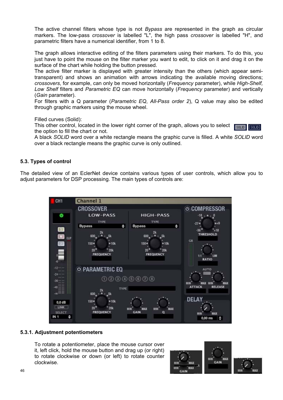 Ecler ECLERNET MANAGER User Manual | Page 46 / 208