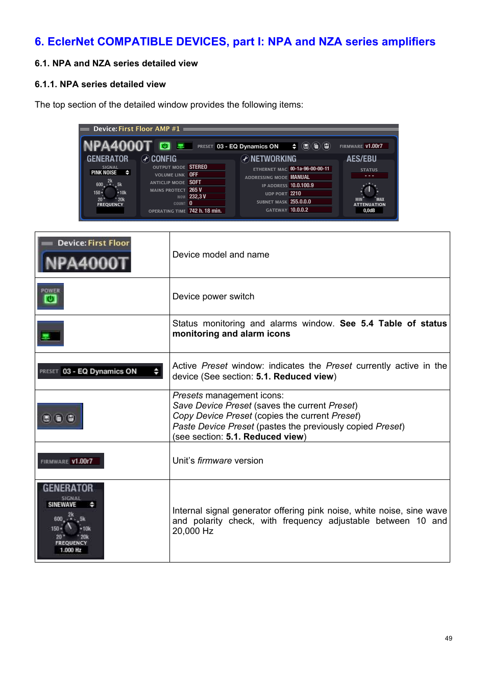 Ecler ECLERNET MANAGER User Manual | Page 49 / 208