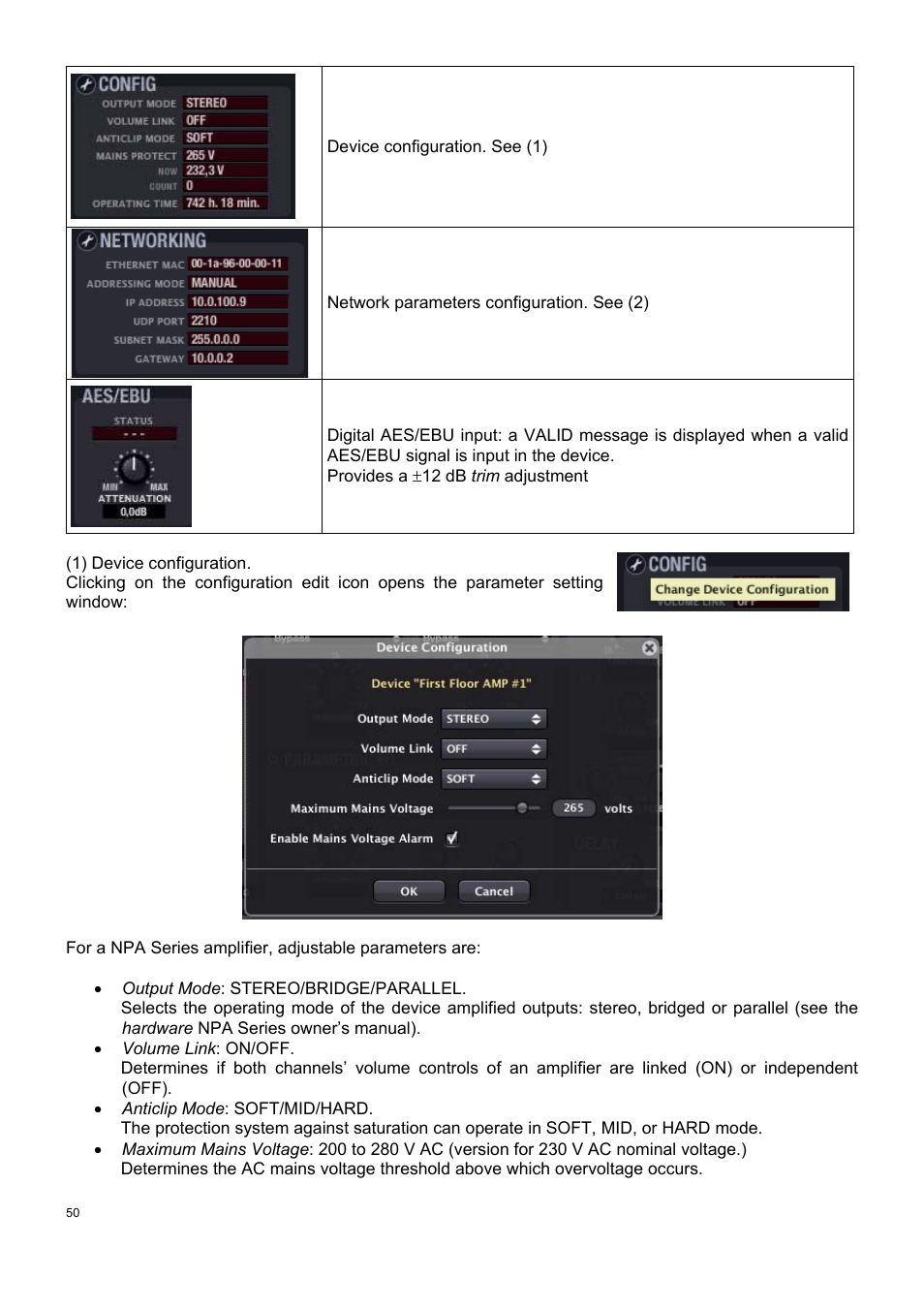 Ecler ECLERNET MANAGER User Manual | Page 50 / 208