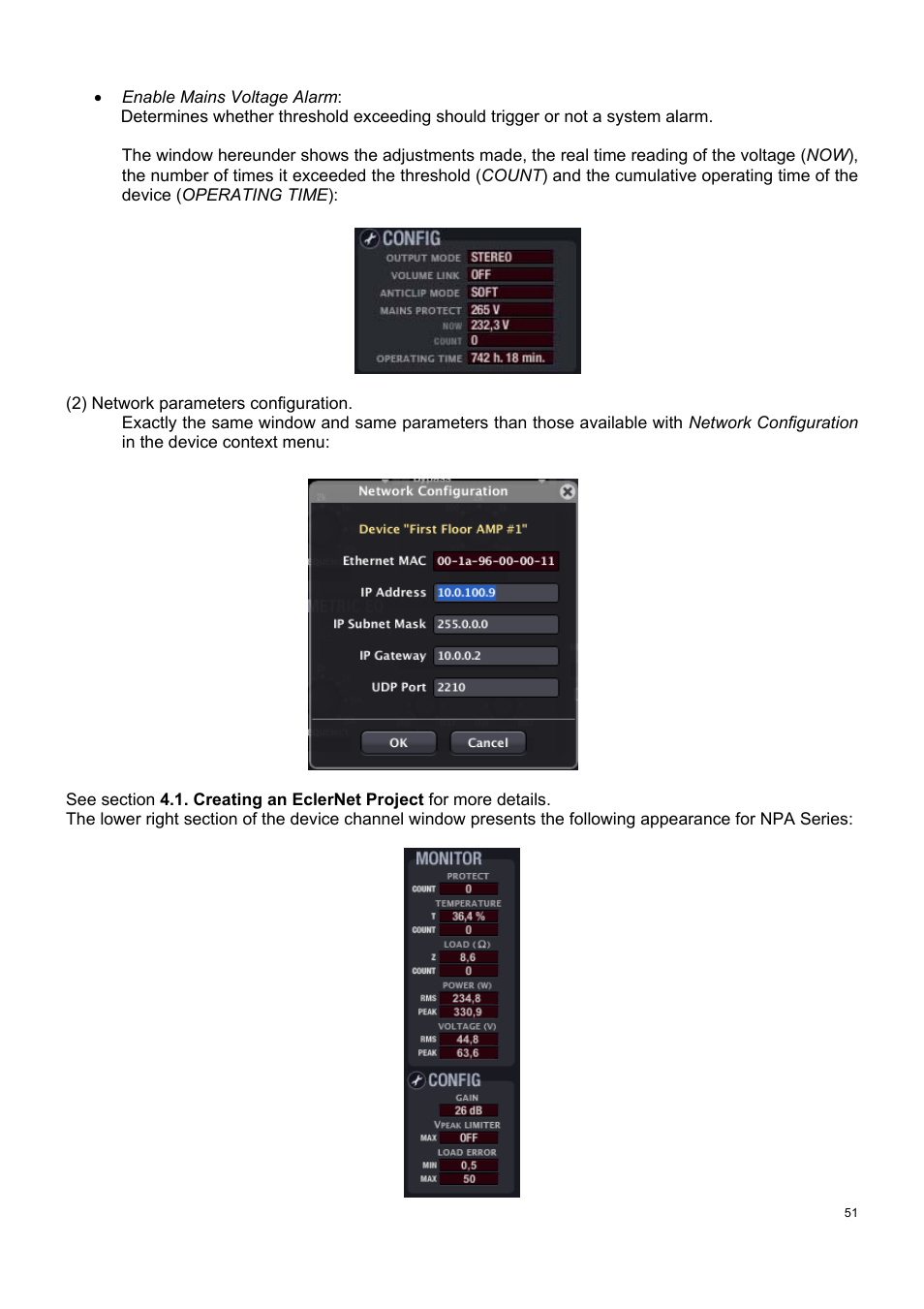 Ecler ECLERNET MANAGER User Manual | Page 51 / 208