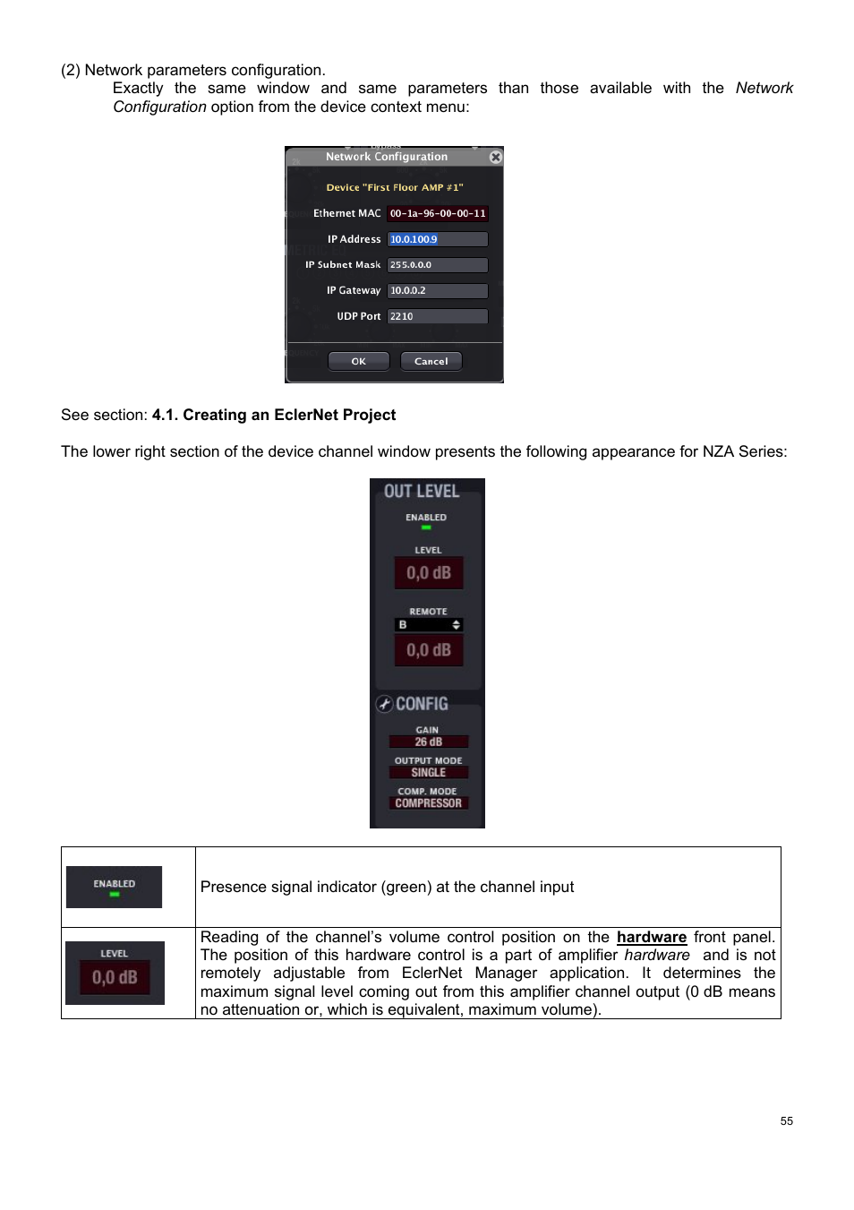 Ecler ECLERNET MANAGER User Manual | Page 55 / 208