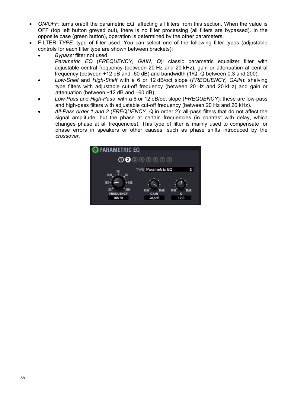 Ecler ECLERNET MANAGER User Manual | Page 58 / 208