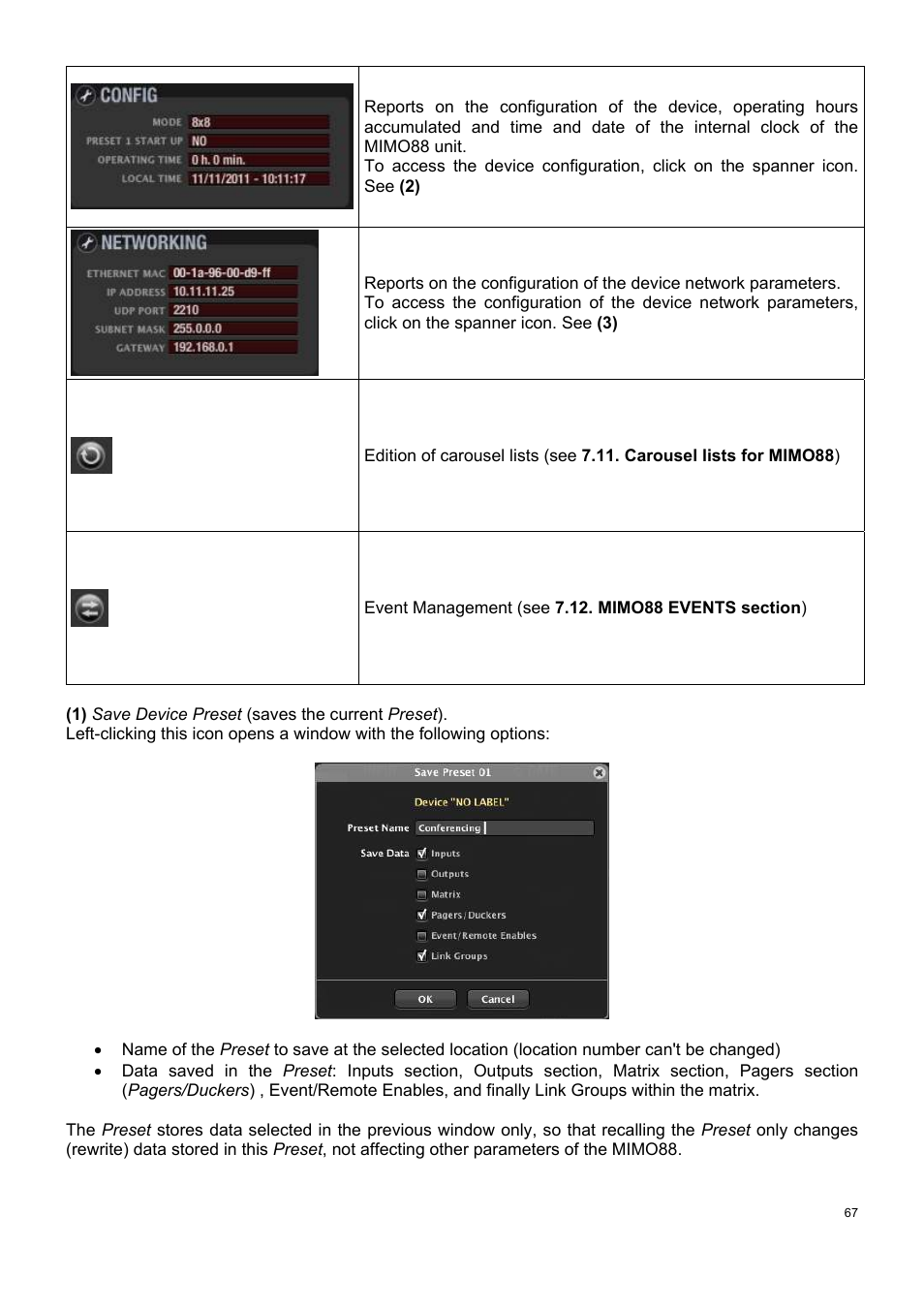 Ecler ECLERNET MANAGER User Manual | Page 67 / 208