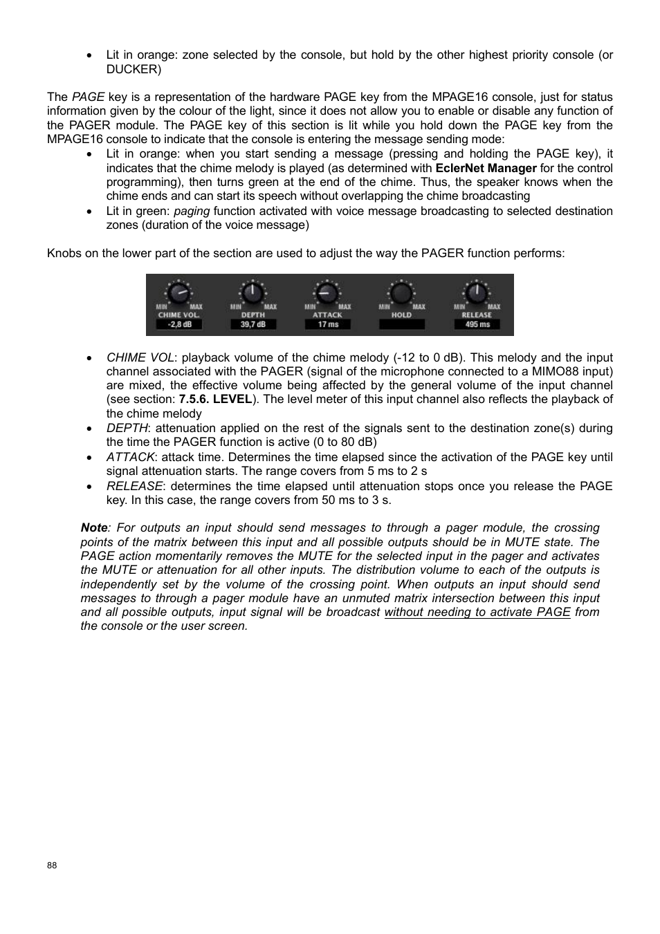 Ecler ECLERNET MANAGER User Manual | Page 88 / 208