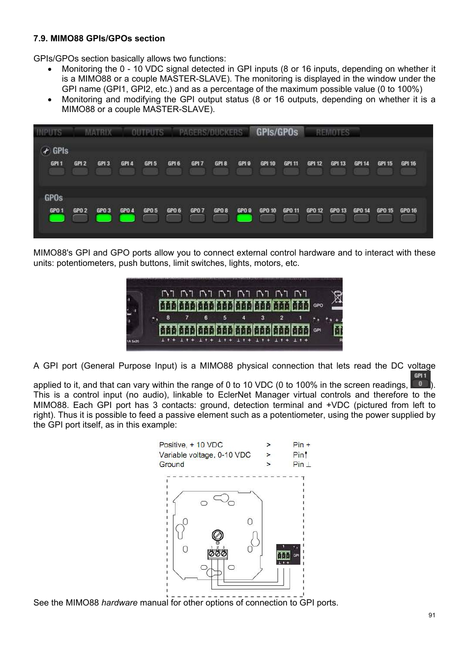 Ecler ECLERNET MANAGER User Manual | Page 91 / 208