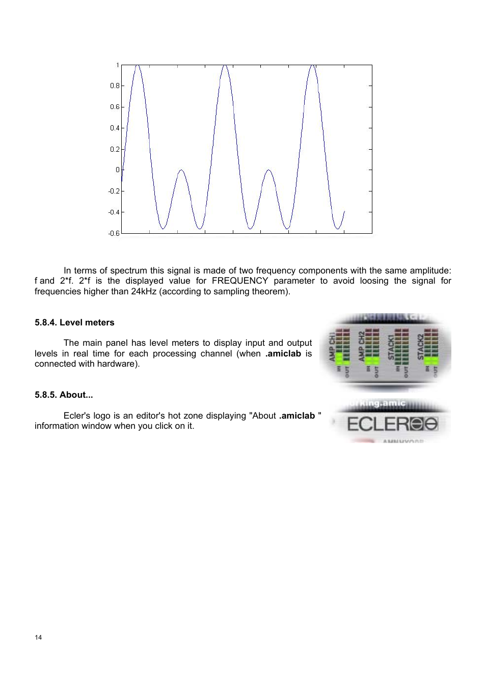 Ecler AmicLab User Manual | Page 14 / 88