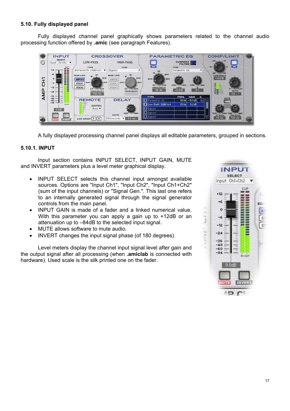 Ecler AmicLab User Manual | Page 17 / 88