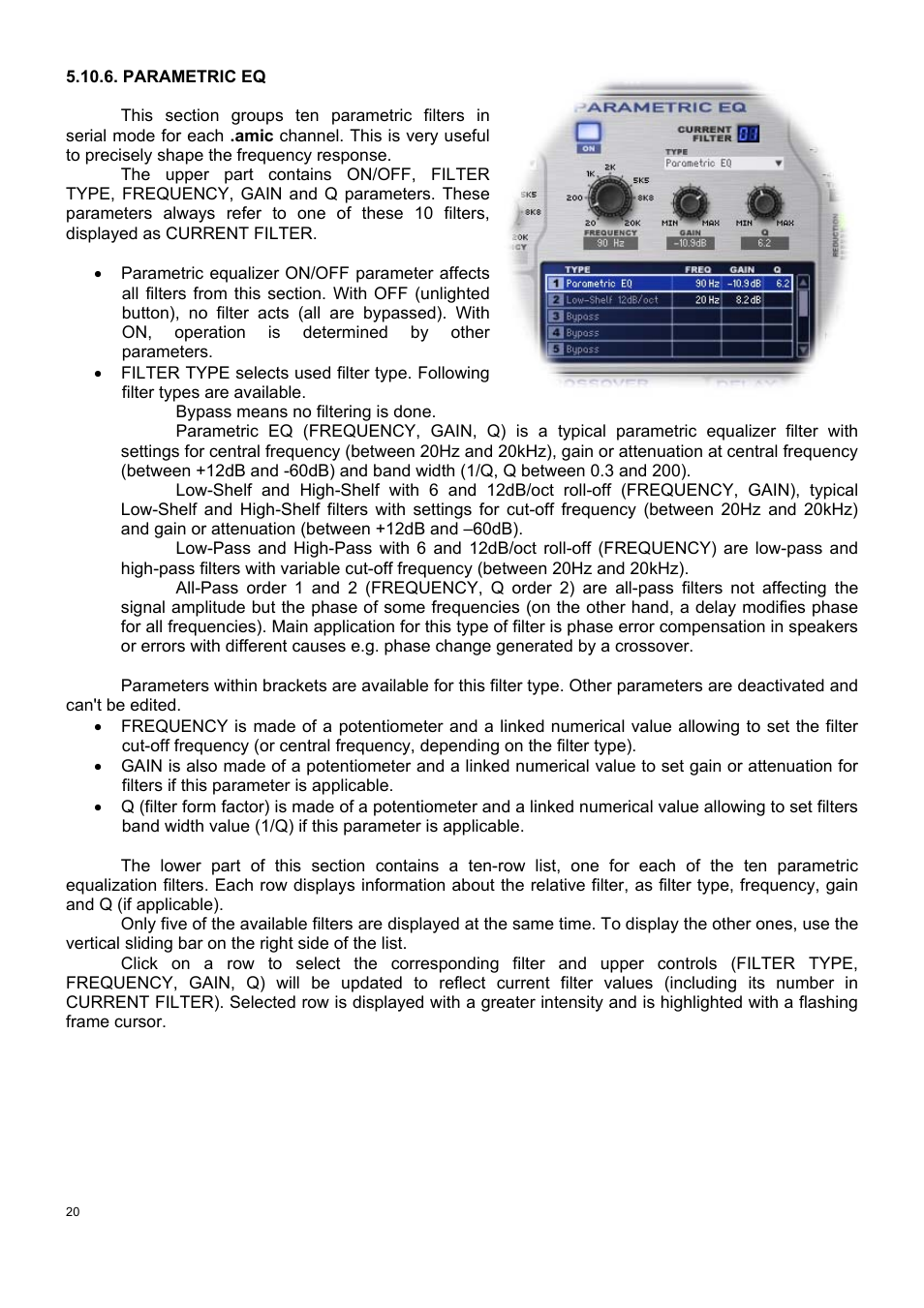 Ecler AmicLab User Manual | Page 20 / 88