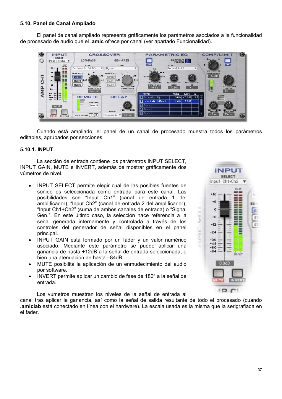 Ecler AmicLab User Manual | Page 37 / 88