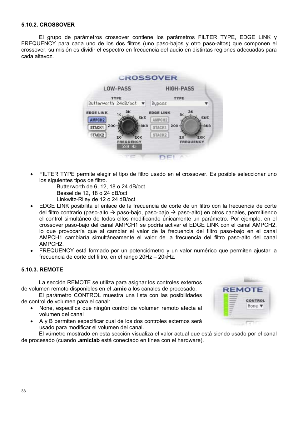 Ecler AmicLab User Manual | Page 38 / 88