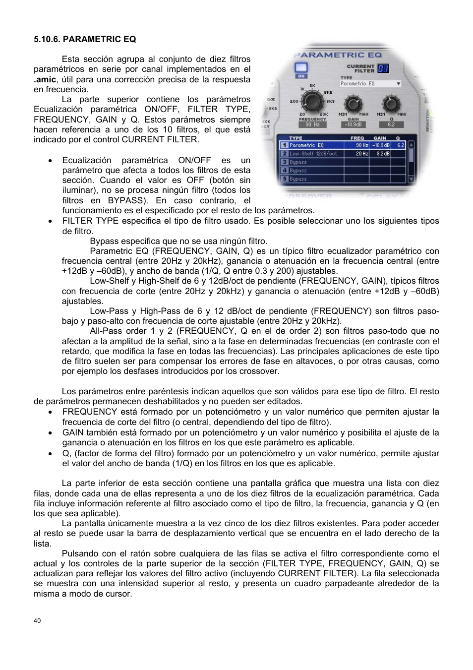 Ecler AmicLab User Manual | Page 40 / 88