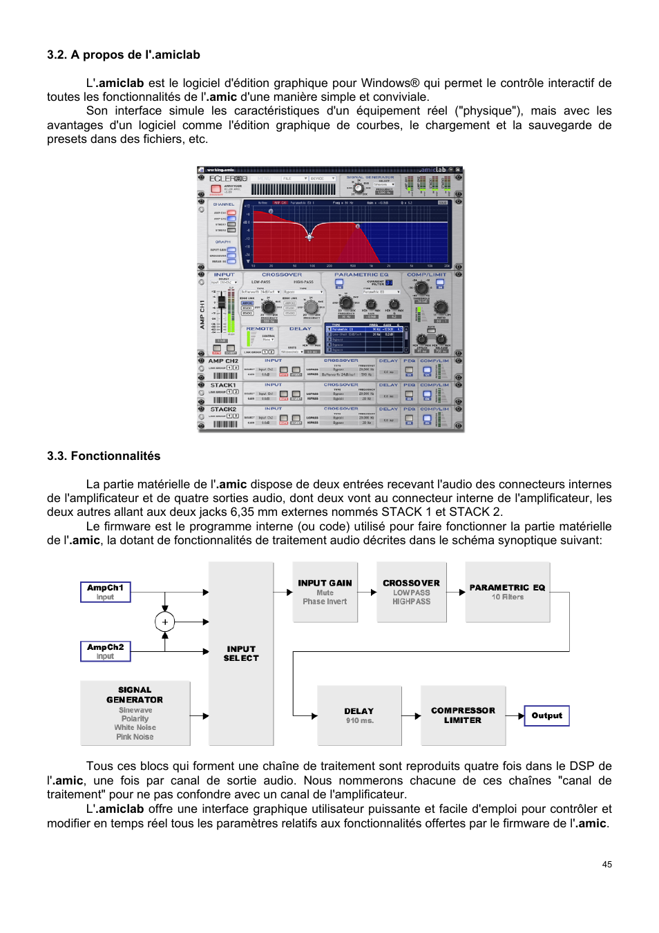 Ecler AmicLab User Manual | Page 45 / 88