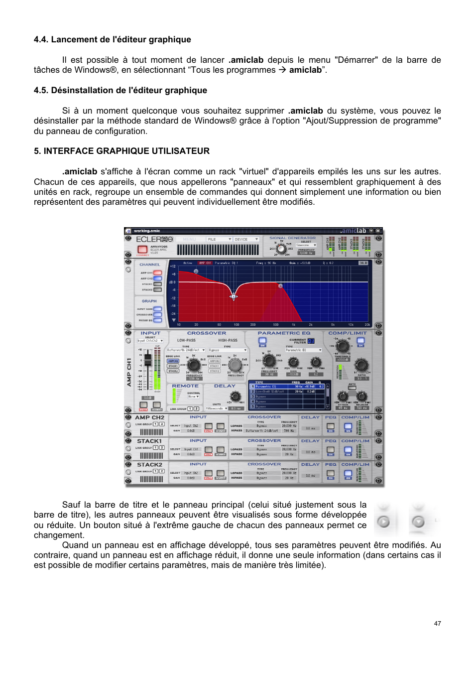 Ecler AmicLab User Manual | Page 47 / 88