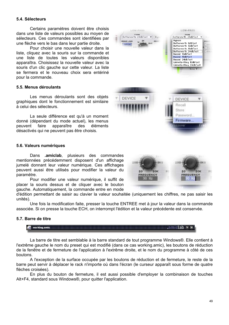 Ecler AmicLab User Manual | Page 49 / 88