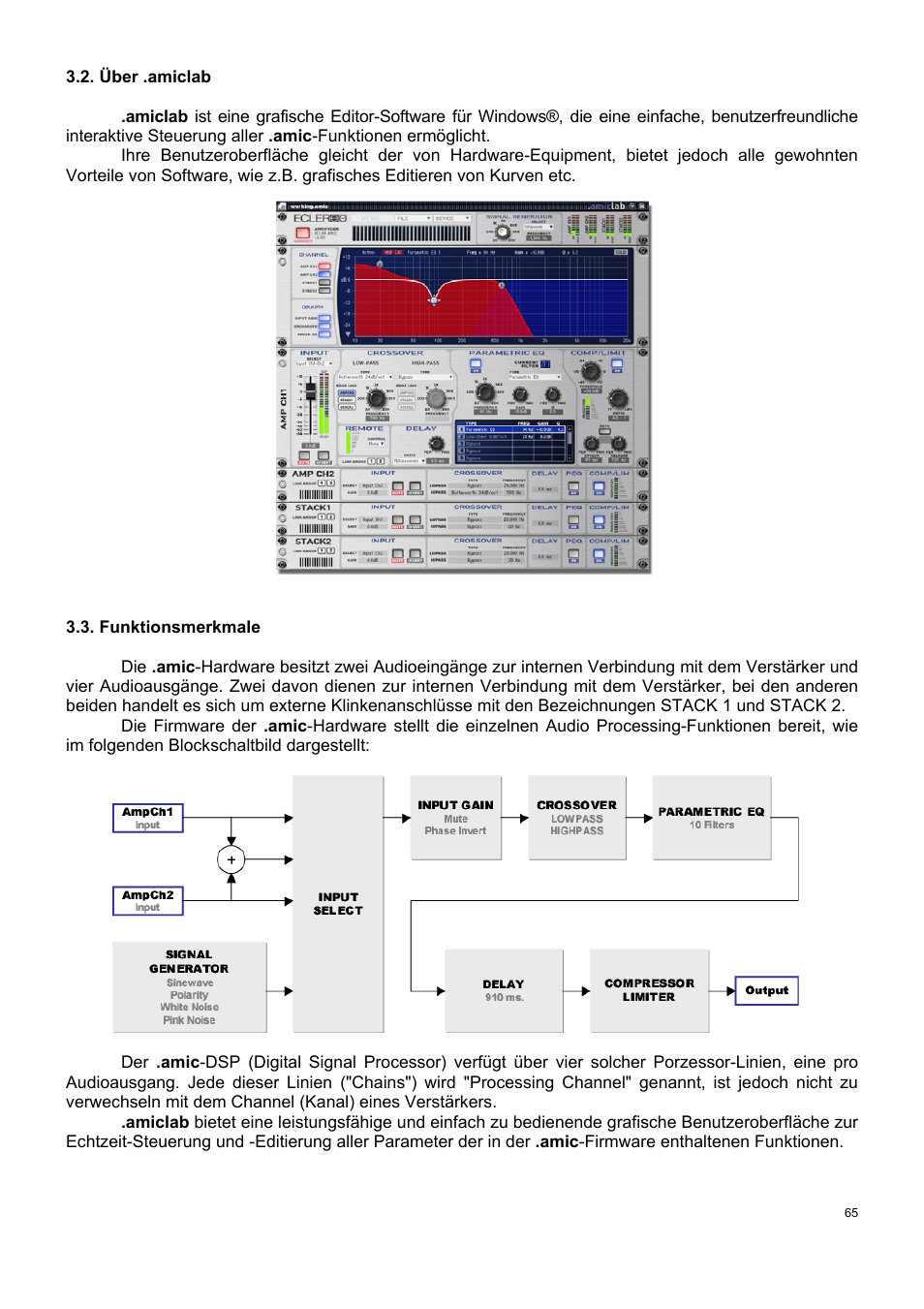 Ecler AmicLab User Manual | Page 65 / 88