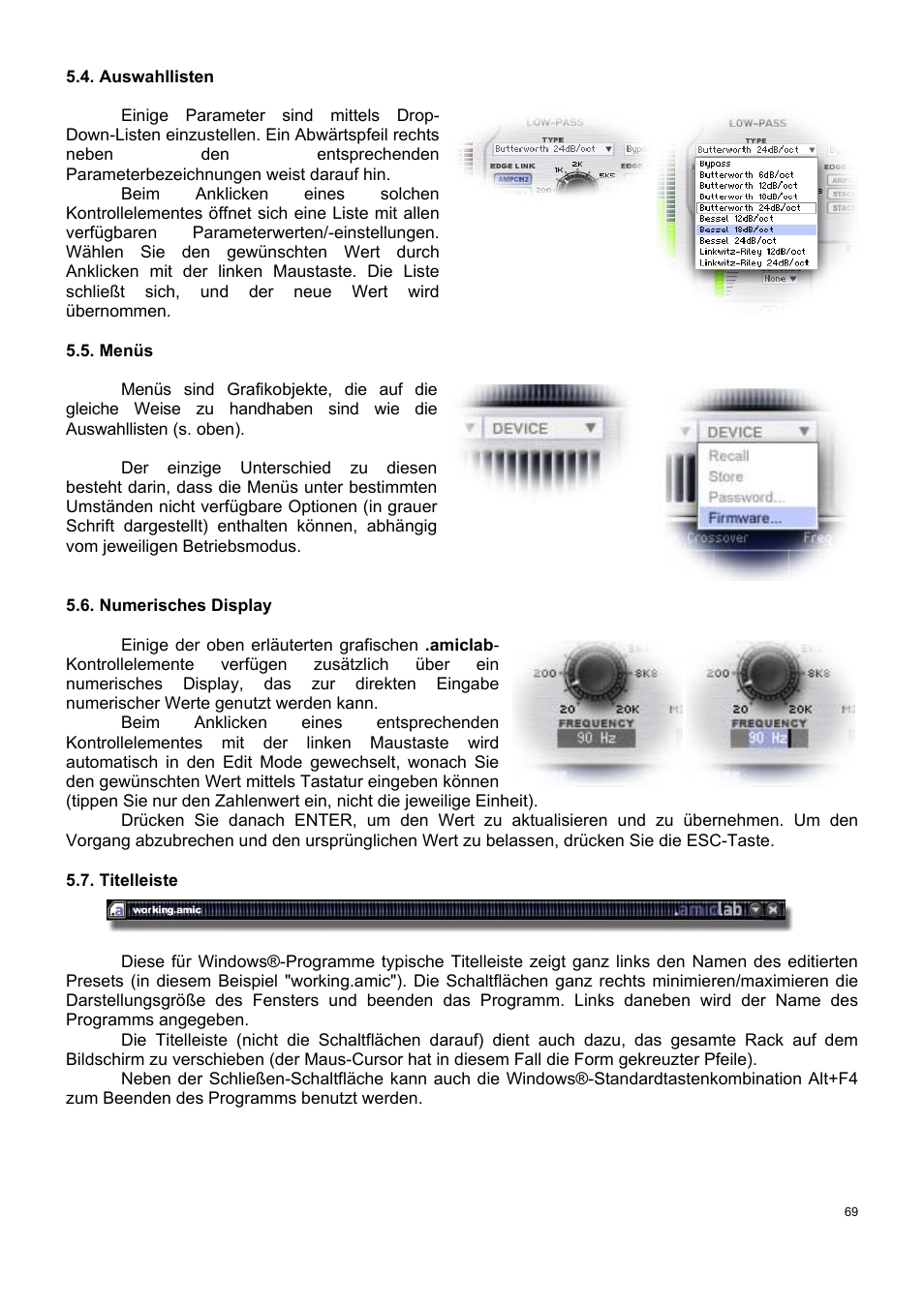 Ecler AmicLab User Manual | Page 69 / 88