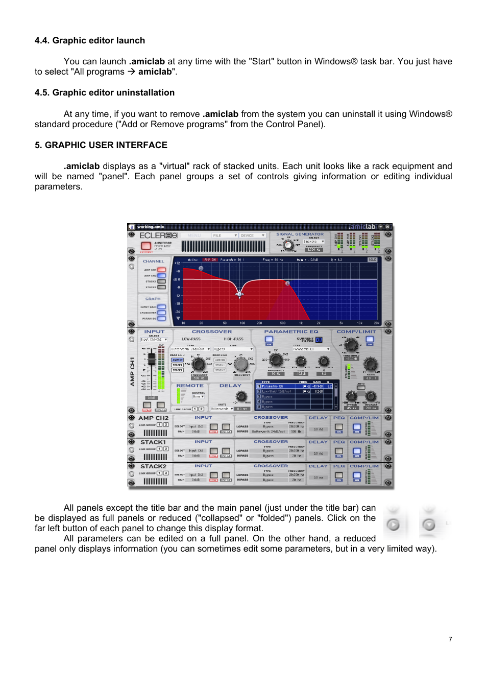 Ecler AmicLab User Manual | Page 7 / 88