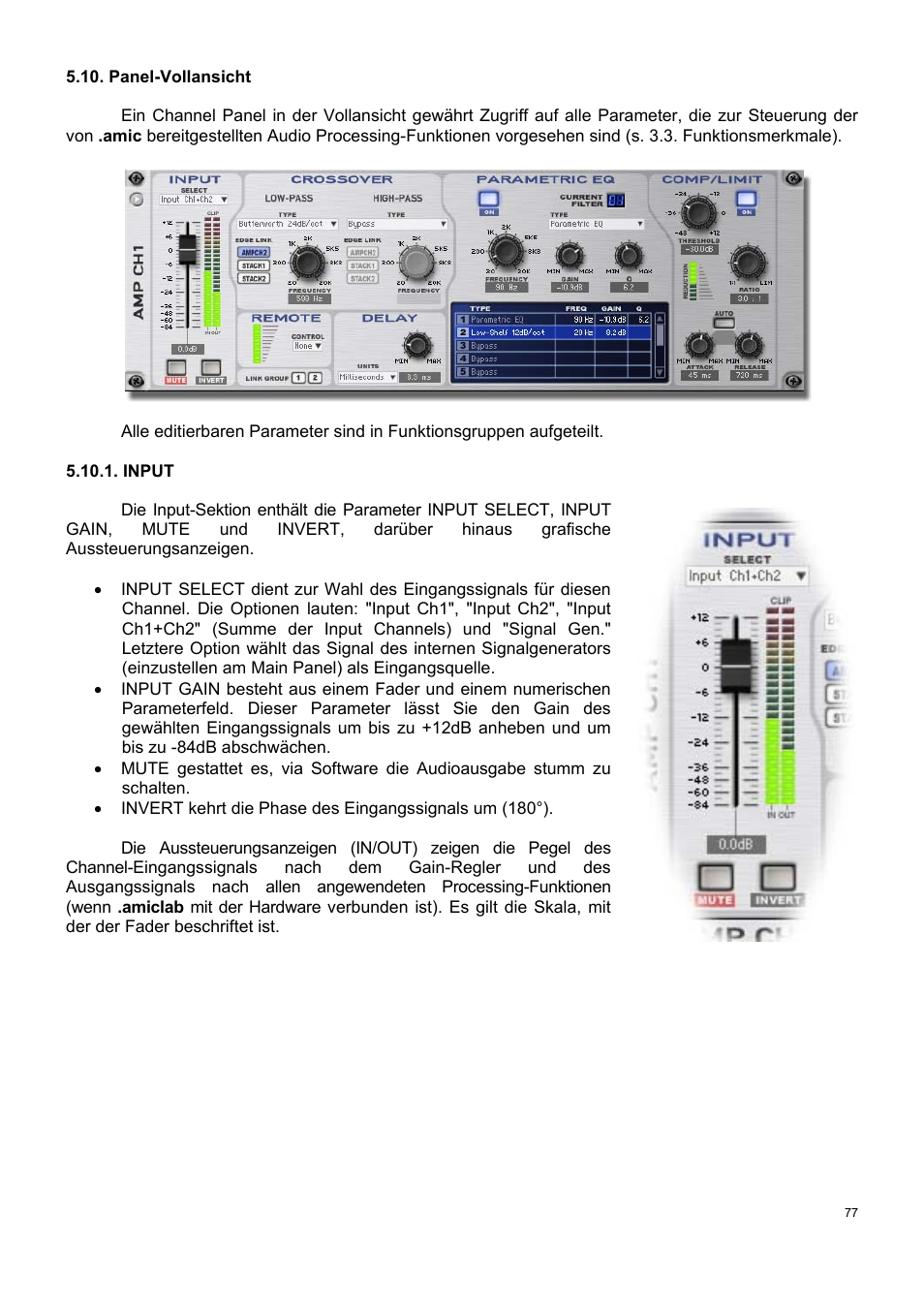 Ecler AmicLab User Manual | Page 77 / 88