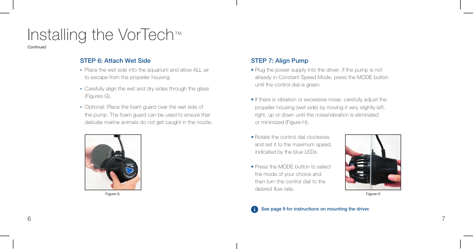 Installing the vortech | EcoTech Marine MP60wES User Manual | Page 5 / 12