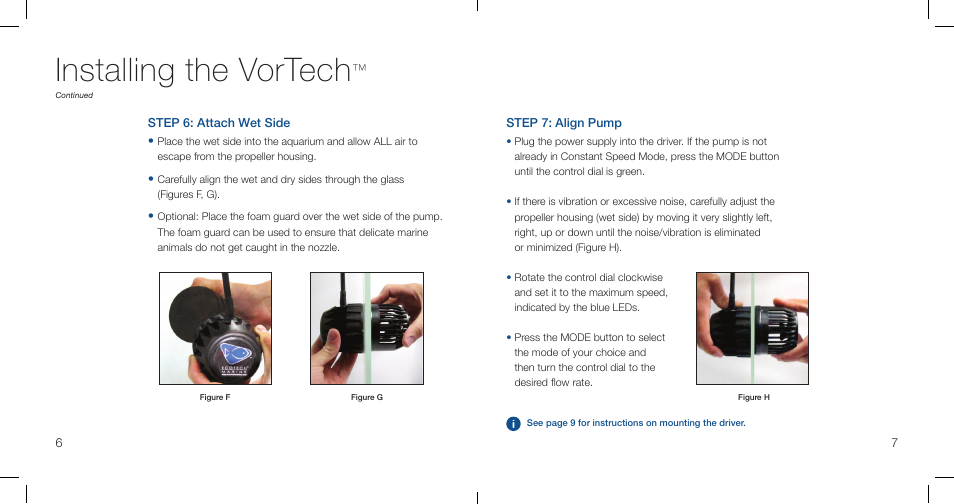 Installing the vortech | EcoTech Marine MP40wES User Manual | Page 5 / 12