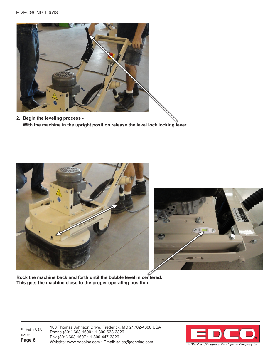 EDCO 2GC-NG-11H User Manual | Page 6 / 16