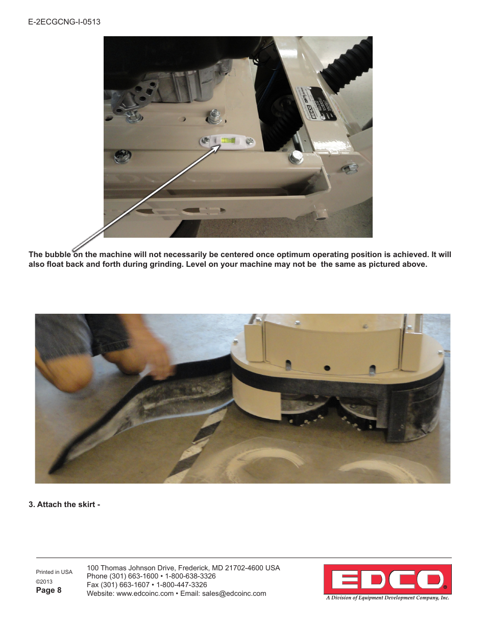 EDCO 2GC-NG-11H User Manual | Page 8 / 16