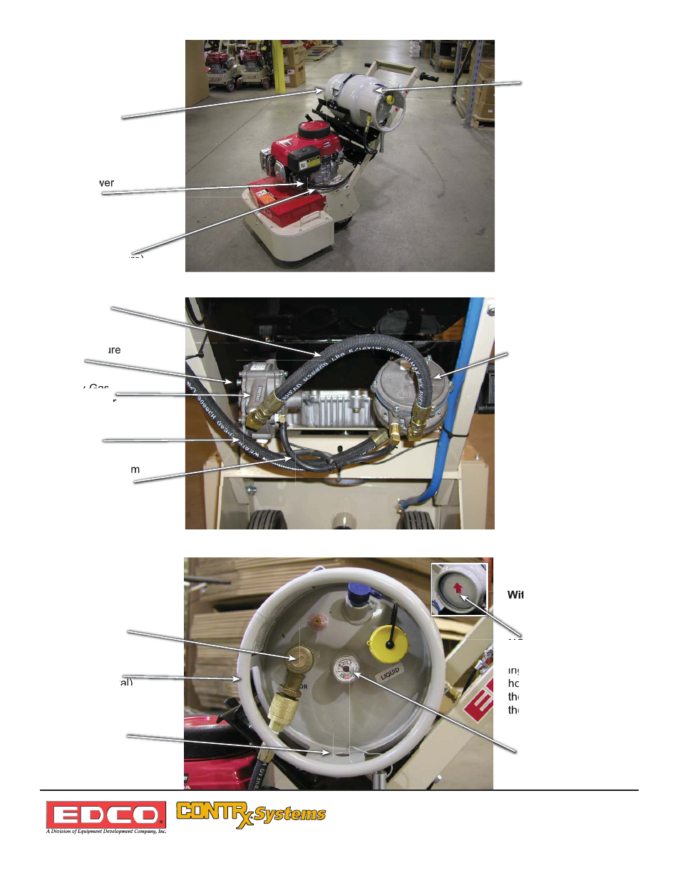 Propane system | EDCO 4GC-P User Manual | Page 5 / 16