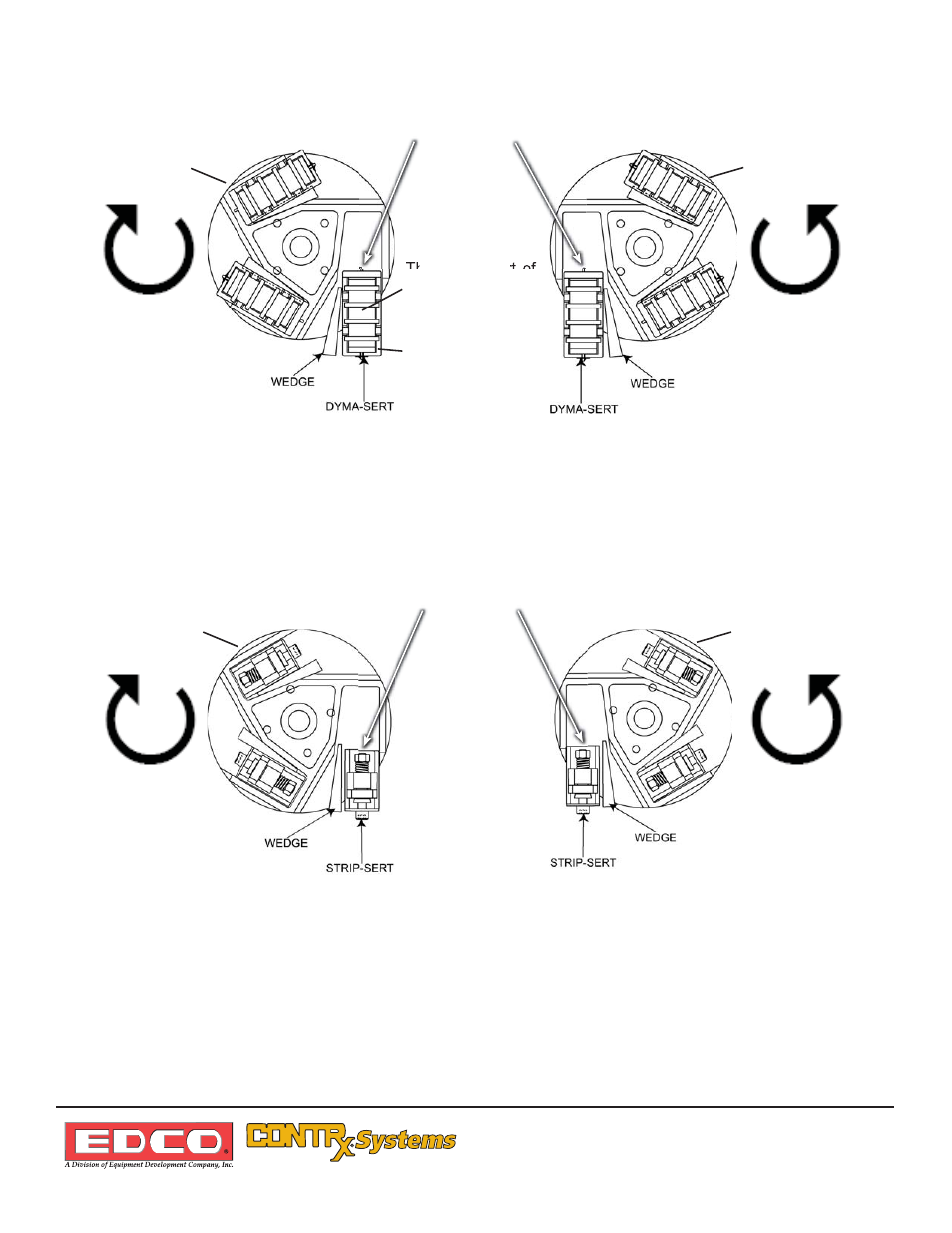 Procedure for installing and removing accessories | EDCO 4GC-P User Manual | Page 9 / 16