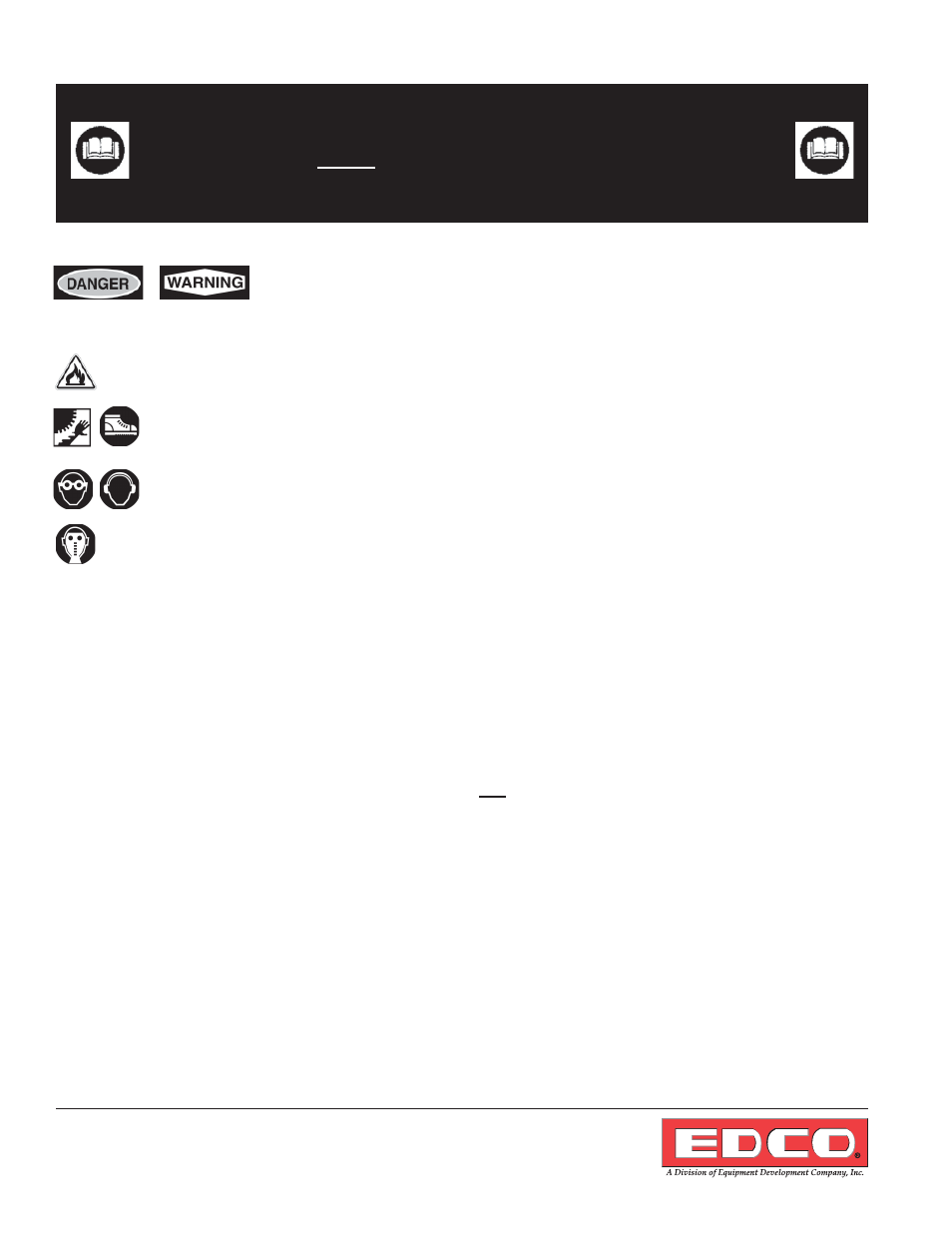 Safety guidelines | EDCO CPU-12 User Manual | Page 4 / 12