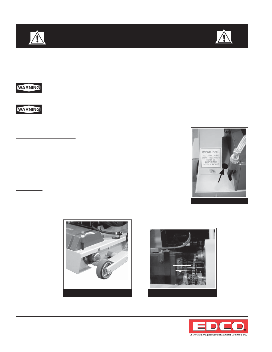 Maintenance | EDCO CPU-12 User Manual | Page 8 / 12