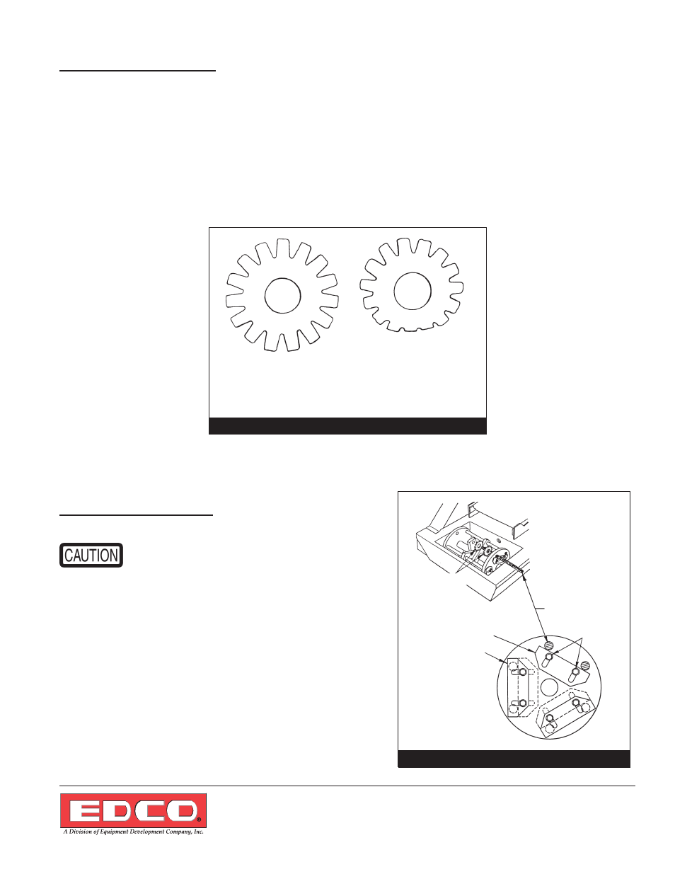 Cutter shaft installation, Cutter wheel inspection | EDCO CPU-12 User Manual | Page 9 / 12