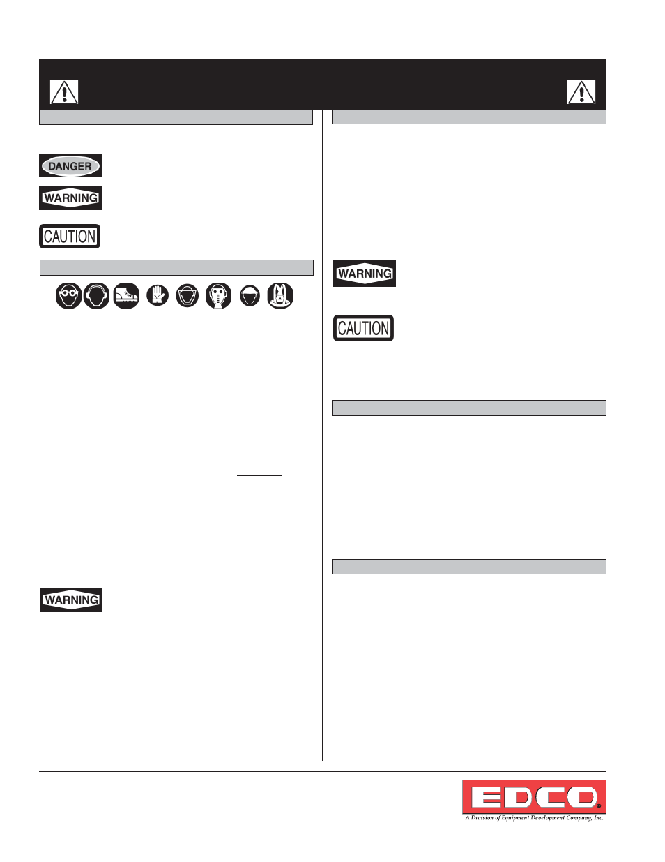 EDCO CD-5 User Manual | Page 2 / 12