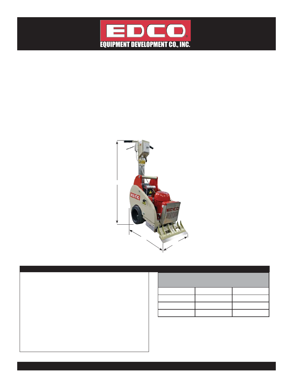 EDCO TS-14 User Manual | Page 3 / 12